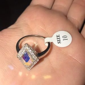 Fragrant Jewels Iridescent Unicorn Ring Size 10